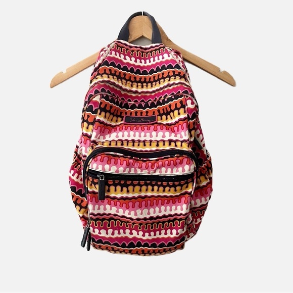 Vera Bradley Lighten Up Large Backpack Bag Rio Squiggles main image 4
